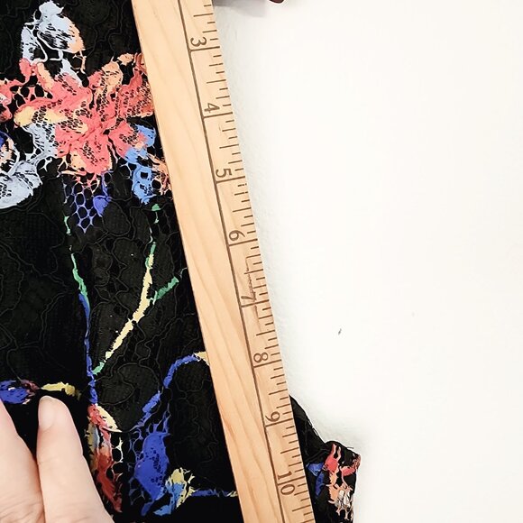 Vintage Signature By Robbie Bee Lace Tank Midi Dress XL WimsiGoth Y2K 90s Grunge - Picture 11 of 14